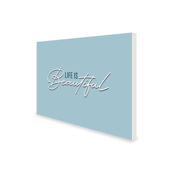 300W Life Is Beautiful Picture Prime Infrared Heating Panel 600 x 400 - Electric Wall Panel Heater