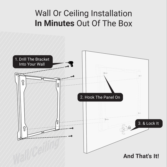 450W Home Sweet Home Picture Prime Infrared Heating Panel 600 x 600 - Electric Wall Panel Heater