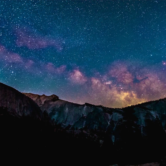 450W Milky Way Picture Prime Infrared Heating Panel 600 x 600 - Electric Wall Panel Heater