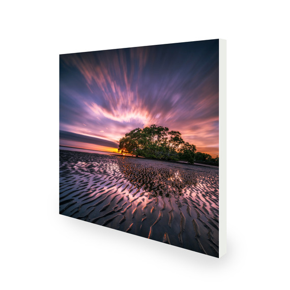 450W Washing Landscape Picture Prime Infrared Heating Panel 600 x 600 - Electric Wall Panel Heater