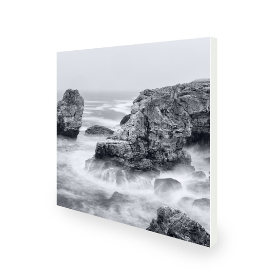 450W Stormy Shore Picture Prime Infrared Heating Panel 600 x 600 - Electric Wall Panel Heater