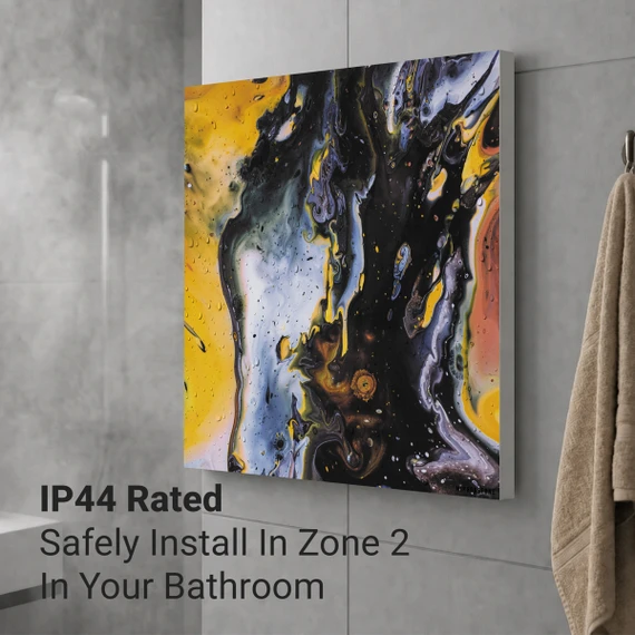 450W Emmeline Picture Prime Infrared Heating Panel 600 x 600 - Electric Wall Panel Heater