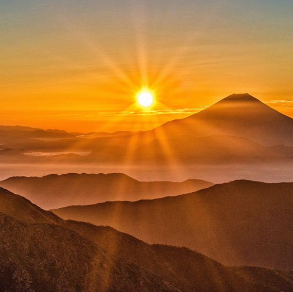 450W Sunset Mountains Picture Prime Infrared Heating Panel 600 x 600 - Electric Wall Panel Heater