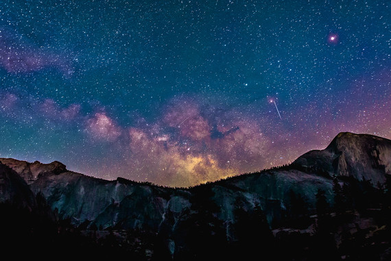 700W Milky Way Picture Prime Infrared Heating Panel 900 x 600 - Electric Wall Panel Heater