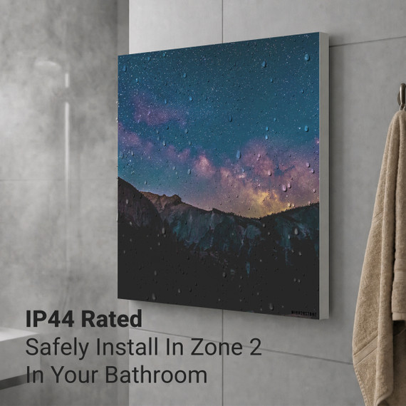 700W Milky Way Picture Prime Infrared Heating Panel 900 x 600 - Electric Wall Panel Heater