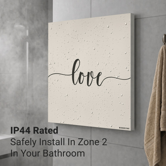 700W Love Picture Prime Infrared Heating Panel 900 x 600 - Electric Wall Panel Heater