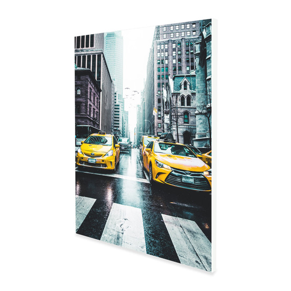 700W New York Taxi Picture Prime Infrared Heating Panel 900 x 600 - Electric Wall Panel Heater