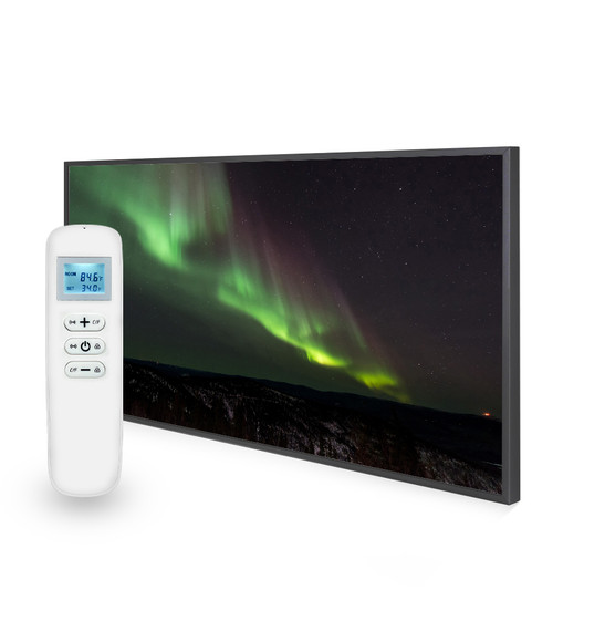 595x995 Aurora Borealis Picture Nexus Wi-Fi Infrared Heating Panel 580W - Electric Wall Panel Heater