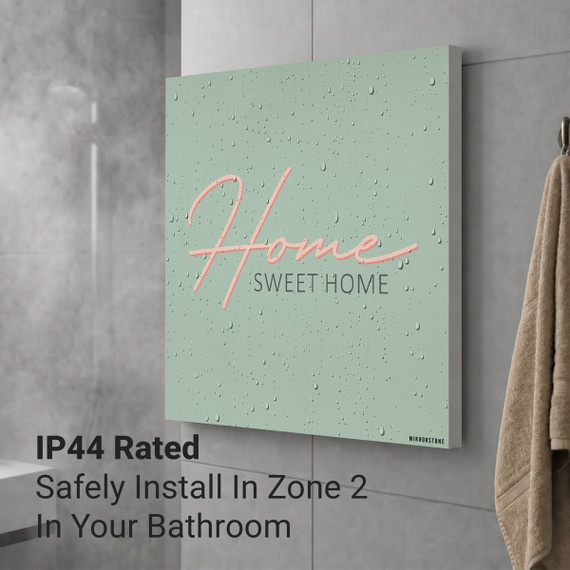 700W Home Sweet Home Picture Prime Infrared Heating Panel 900 x 600 - Electric Wall Panel Heater