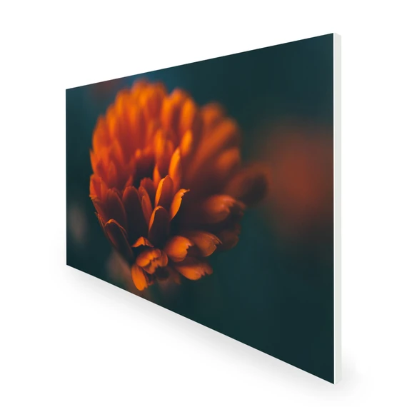 1100W Flower Picture Prime Infrared Heating Panel 1100 x 700 - Electric Wall Panel Heater