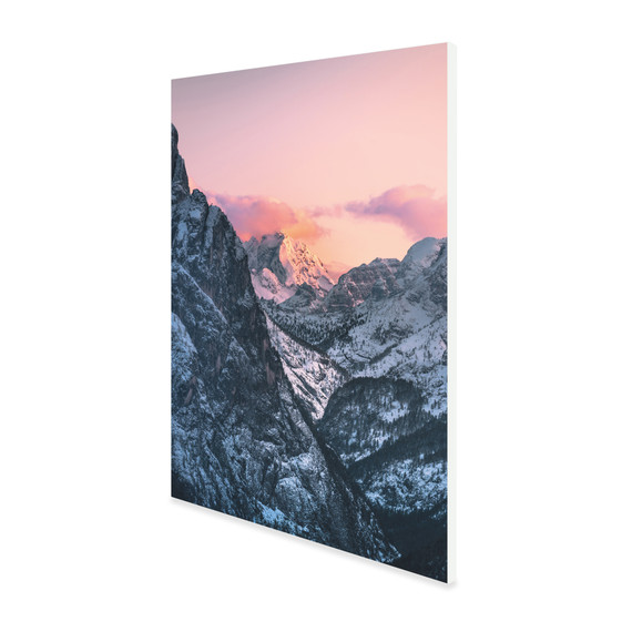 1100W Valley at Dusk Picture Prime Infrared Heating Panel 1100 x 700 - Electric Wall Panel Heater