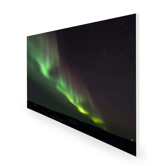 1100W Aurora Borealis Picture Prime Infrared Heating Panel 1100 x 700 - Electric Wall Panel Heater