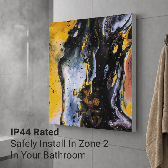 1100W Emmeline Picture Prime Infrared Heating Panel 1100 x 700 - Electric Wall Panel Heater