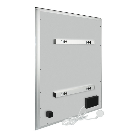 260W LED Backlit Vertical Mirrored Wi-Fi Infrared Heating Panel - Electric Panel Heater