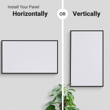 GRADE A - 900W Classic Infrared Heating Panel - Electric Panel Heater [No Plug]