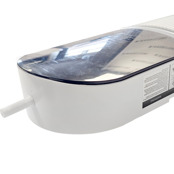 GRADE C - Mirrorstone 2.4kW Ionis Remote Control Wi-Fi Infrared Bar Heater White