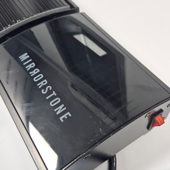 GRADE C - 3000W Black Zenos Non-Remote