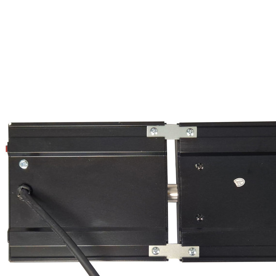 GRADE B - 3000W Zenos Black Infrared Bar Heater