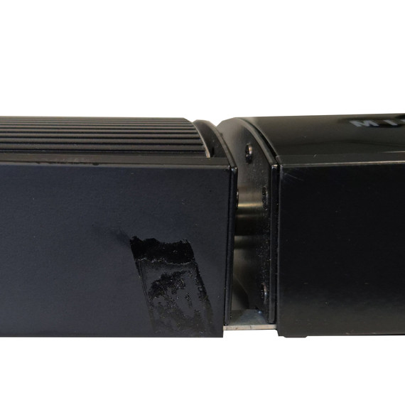 GRADE C - 3KW  Non Remote Zenos Infrared Bar Heater Black