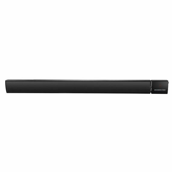 GRADE A - 1.8KW Non Remote Zenos Infrared Bar Heater Black