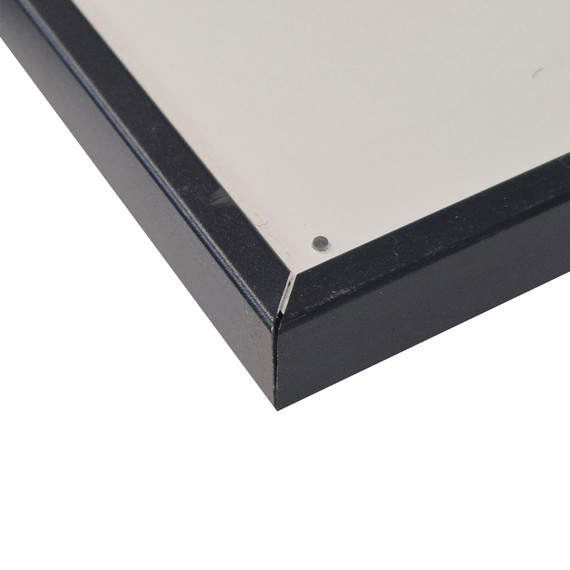 GRADE B - 1200W Classic Electric Panel Heater Black Frame
