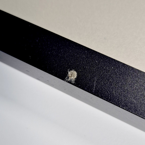 GRADE C - 900W Thunderstorm Classic Infrared Heating Panel Black Frame 795 x 1195 - Electric Panel Heater