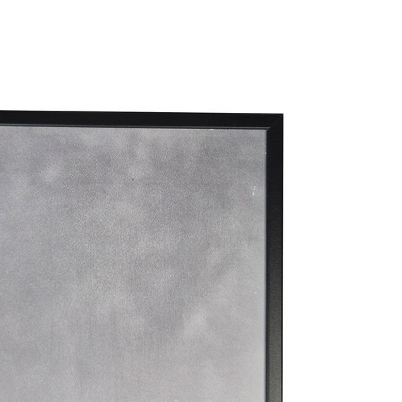 GRADE A - 900W Galloping Stallions Nexus Infrared Heating Panel Black Frame 795 x 1195 - Electric Panel Heater