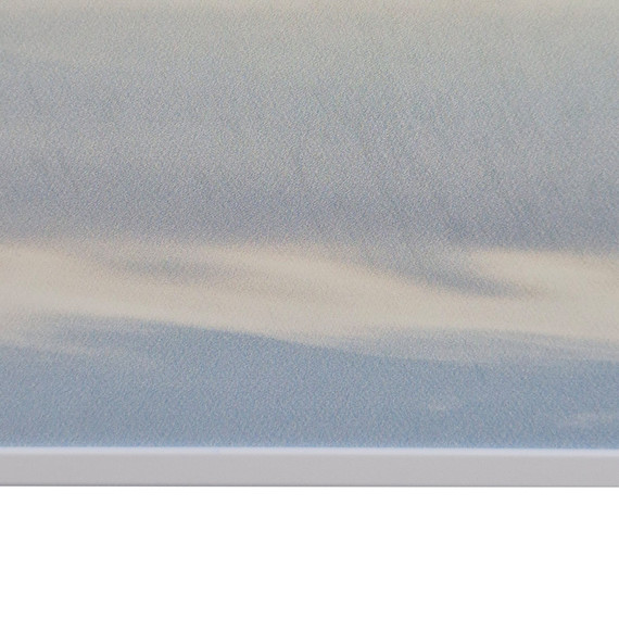 GRADE A - 700W Spring Morning Picture Nexus  Infrared Heating Panel White Frame 595 x 1195 - Electric Panel Heater