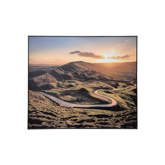 GRADE B - 1200W Rural Sunset Picture Nexus Wi-Fi Infrared Heating Panel 1200W - Electric Wall Panel Heater