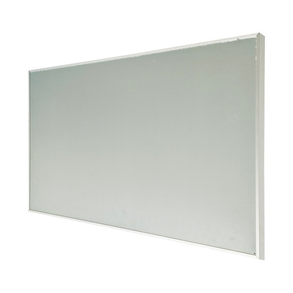 GRADE C - 580w Khaki Image NXT Gen Infrared Heating Panel Silver Frame 595 x 995 - Electric Panel Heater