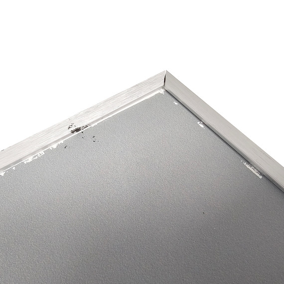 GRADE C - 580w Khaki Image NXT Gen Infrared Heating Panel Silver Frame 595 x 995 - Electric Panel Heater