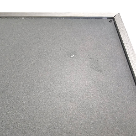 GRADE C - 580w Khaki Image NXT Gen Infrared Heating Panel Silver Frame 595 x 995 - Electric Panel Heater