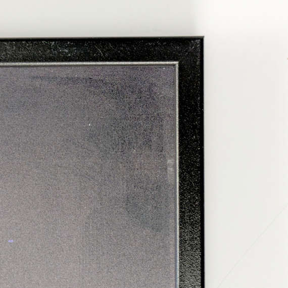 GRADE B - 580w City Rush Image Nxt Gen Infrared Heating Panel Black Frame 595 x 995 - Electric Panel Heater