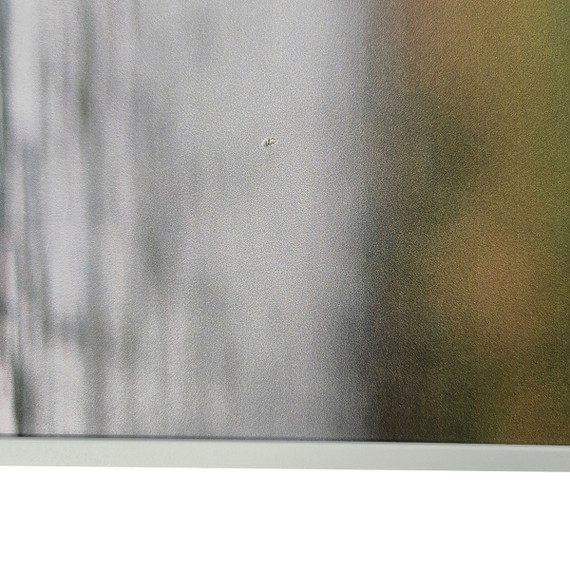 GRADE B - 350W Water pebbles Classic Infrared Heating Panel - Electric Panel Heater White Frame