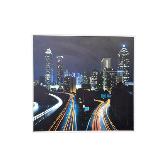 GRADE B - 350W City Rush NXT Gen Infrared Heating Panel - Electric Panel Heater White Frame