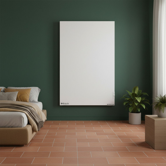 Mirrorstone Air Infrared + Convection Vertical Heating Panel With Thermostat - 1000-1400W