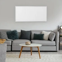 BRAND NEW - 700W Classic Infrared Heating Panel - Electric Panel Heater White Frame