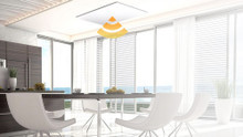 BRAND NEW - 580W Classic Infrared Heating Panel - Electric Panel Heater Silver Frame