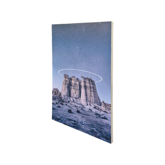 GRADE B - 1100W Starry Halo Picture Prime Infrared Heating Panel 1100 x 700