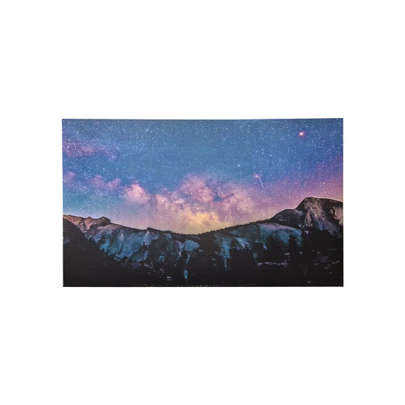 GRADE A - 1100W Milky Way Picture Prime Infrared Heating Panel 1100 x 700 - Electric Wall Panel Heater