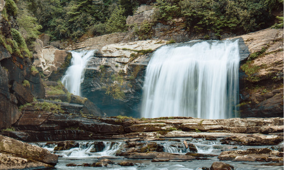 595x995 Waterfalls Picture Nexus Wi-Fi Infrared Heating Panel 580w - Electric Wall Panel Heater