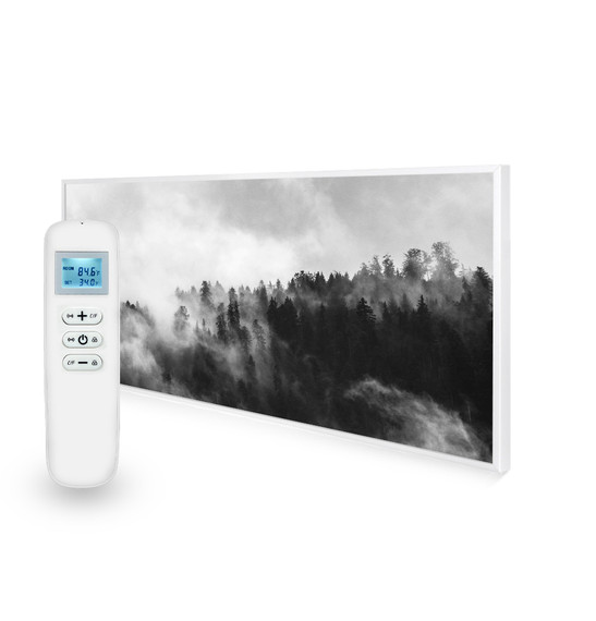 595x1195 Clouded Trees Picture Nexus Wi-Fi Infrared Heating Panel 700W - Electric Wall Panel Heater