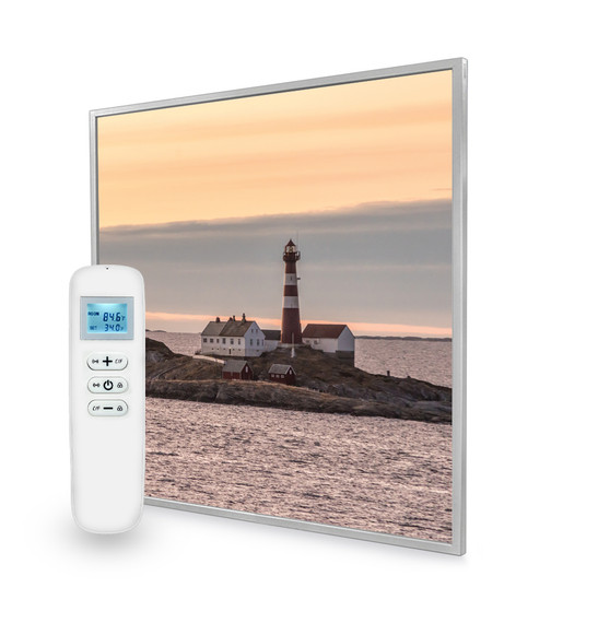 595x595 Dusky Lighthouse Picture Nexus Wi-Fi Infrared Heating Panel 350W - Electric Wall Panel Heater