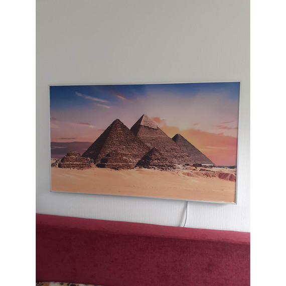 595x1195 Thunderstorm Picture Nexus Wi-Fi Infrared Heating Panel 700W - Electric Wall Panel Heater