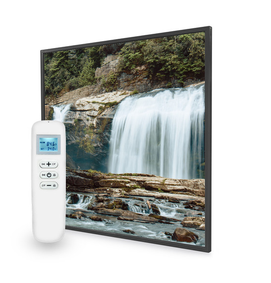 595x595 Waterfalls Nexus Wi-Fi Infrared Heating Panel 350w