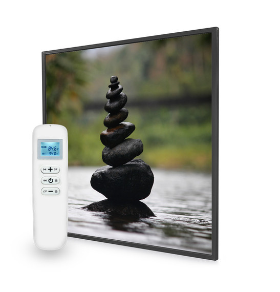 595x595 Water Pebbles Image Nexus Wi-Fi Infrared Heating Panel 350W - Electric Wall Panel Heater