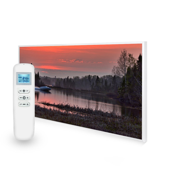 595x995 Bayou Cruise Picture Nexus Wi-Fi Infrared Heating Panel 580W - Electric Wall Panel Heater