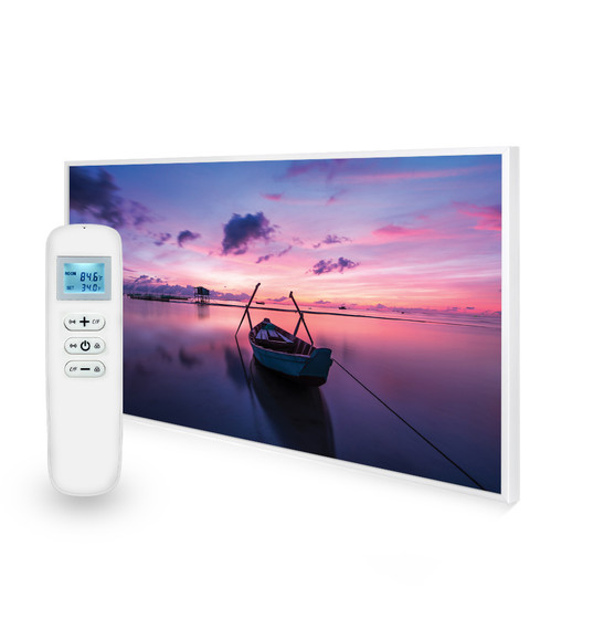 595x995 Maldives Twilight Picture Nexus Wi-Fi Infrared Heating Panel 580W - Electric Wall Panel Heater