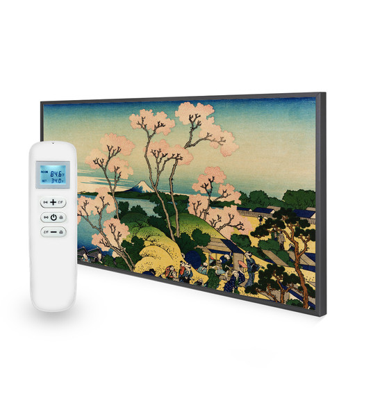 595x995 Goten Yama Hill Shinagawa on the Tokaido Picture Nexus Wi-Fi Infrared Heating Panel 580W - Electric Wall Panel Heater