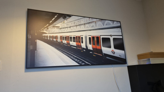 595x995 Goten Yama Hill Shinagawa on the Tokaido Picture Nexus Wi-Fi Infrared Heating Panel 580W - Electric Wall Panel Heater